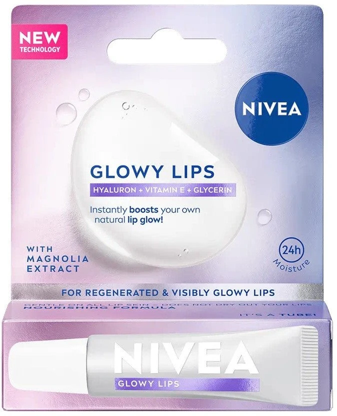 Nivea Glowy Lips Transparent, 10 ml