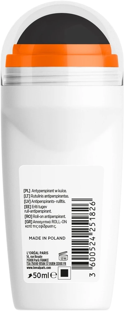 L'Oreal Men Expert antiperspirantas - nugarėlės vaizdas