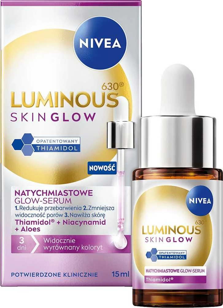 Nivea Luminous630® odos švytėjimas, 15 ml