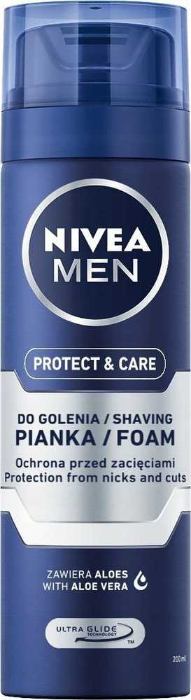 Nivea Men Protect & Care apsauginės skutimosi putos 200 ml