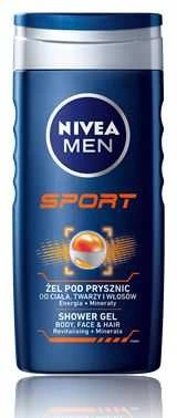 Nivea Men Sport Dušo želė vyrams, 250 ml