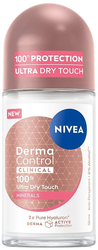 Nivea Derma Control Clinical Ultra Dry Touch antiperspirantas su kvapu 50 ml