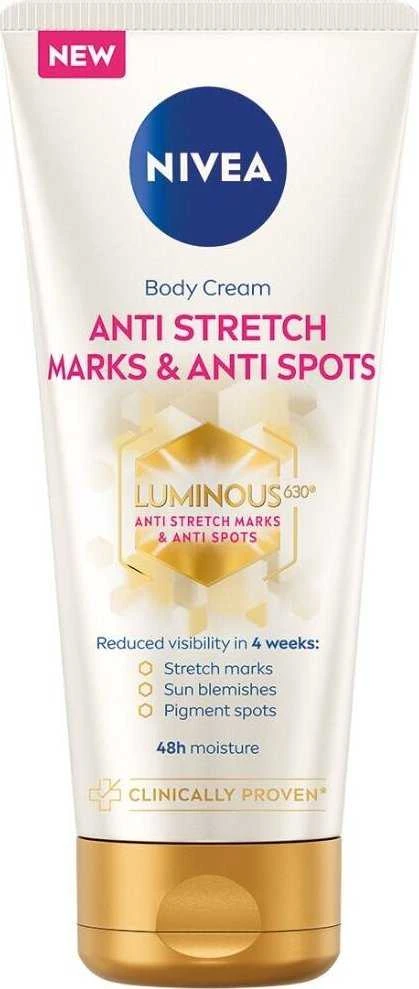 Nivea Luminous 630 kremas nuo strijų ir spuogų Kūno kremas Kūno kremas