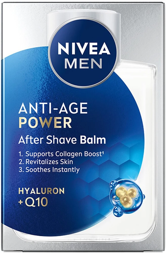 Nivea Men Anti-Age Power raukšles mažinantis balzamas po skutimosi, 100 ml