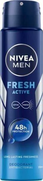 Nivea Men Fresh Active purškiamas dezodorantas 250ml