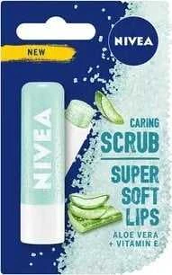 Nivea Caring Scrub Super Soft Lips, 4,8 g