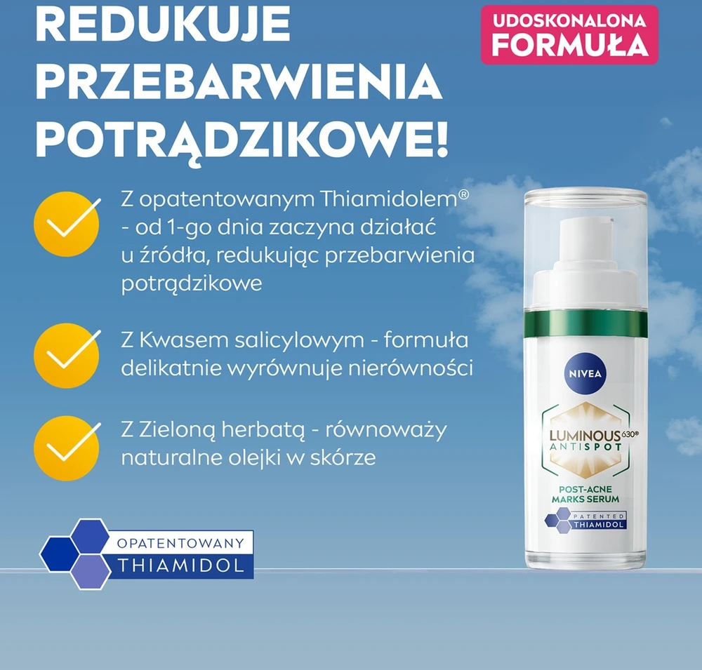Nivea V Luminous Anti Spot Serum p/przebar.trądz& (019871026)