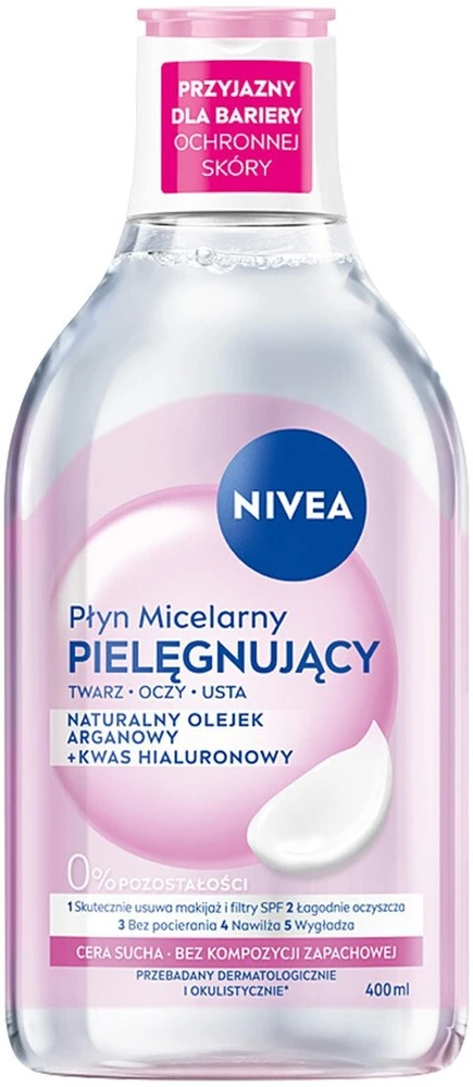 Nivea maitinamasis micelinis vanduo sausai odai 400 ml