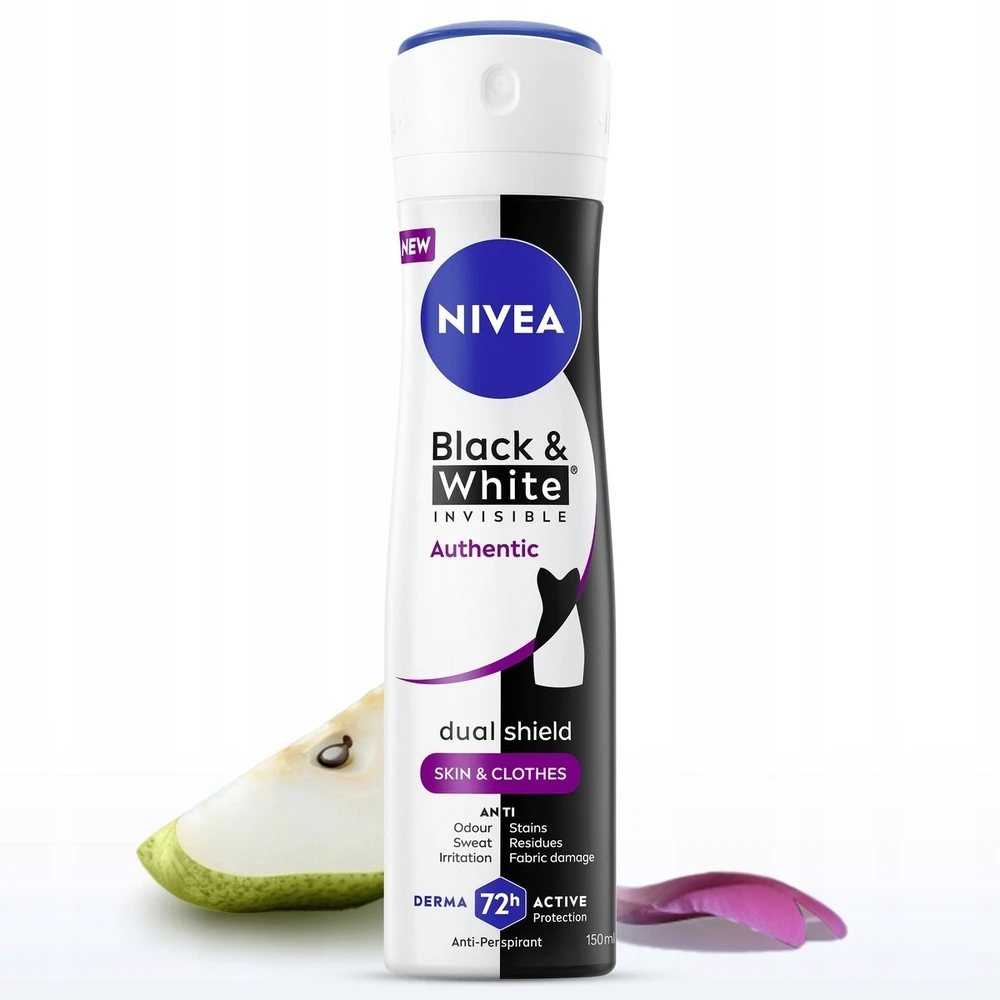 Nivea Juodas&Baltas Invisible Authentic antyperspirant spray 150ml