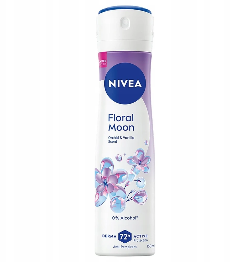 Nivea Floral Moon dezodorantas 150ml su gėlių raštais