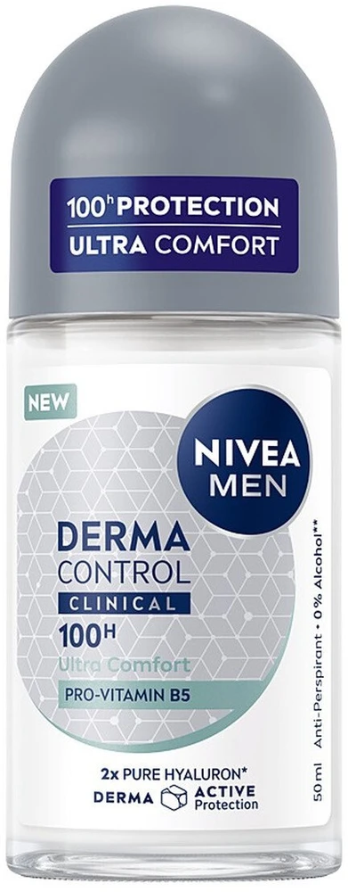 Nivea Men Derma Control Clinical Ultra Comfort antiperspirantas su kvapu 50 ml