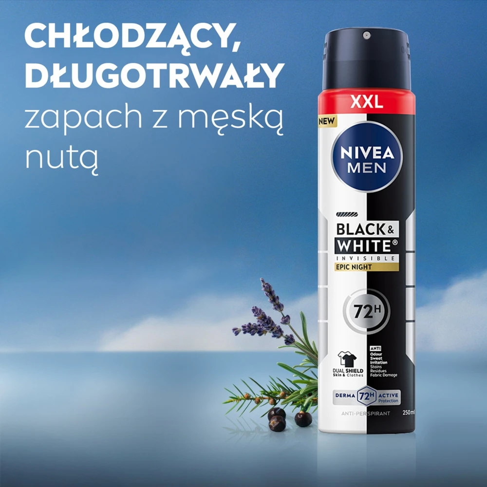 Nivea Men Epic Night purškiamas dezodorantas 250ml
