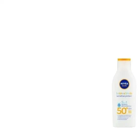Nivea Vaikų losjonas nuo saulės SPF 50+ Sun Kids (Pure - jautrus losjonas nuo saulės) 200 ml