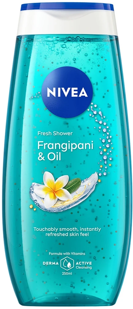 Nivea Dušo želė su frangipani ir aliejumi, 250 ml