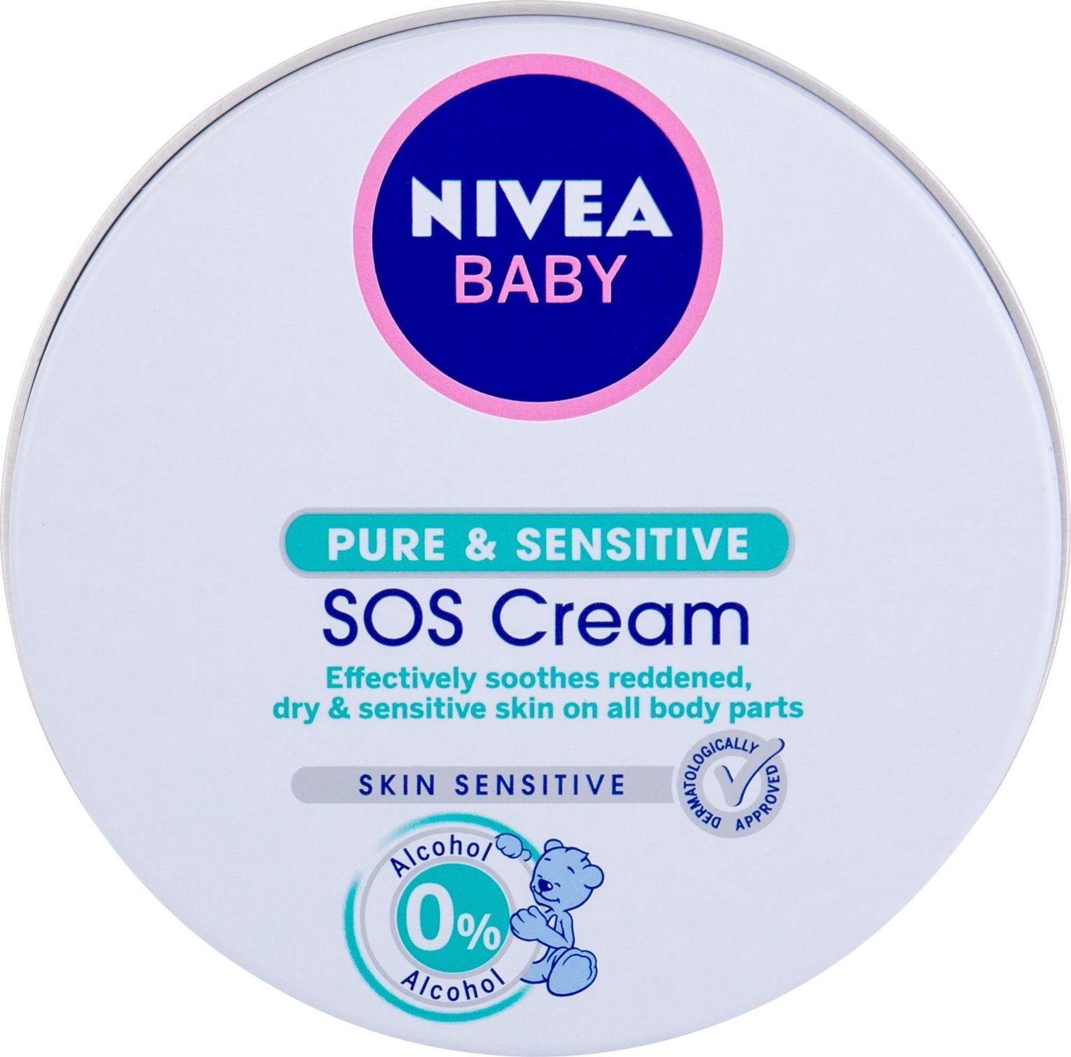 NIVEA Polska Nivea Baby SOS Kremas Pure & Sensitive dieninis veido ...
