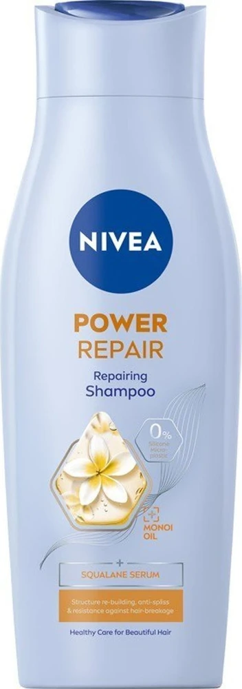NIVEA Power Repair plaukų atstatymo šampūnas 400 ml