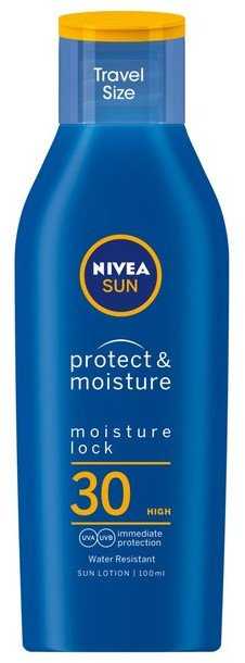 Nivea NIVEA SUN Protect & Moisture Drėkinamasis balzamas įdegimui SPF30 100 ml