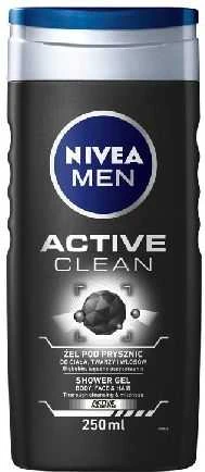 Dušo želė vyrams NIVEA Active Clean, 250 ml