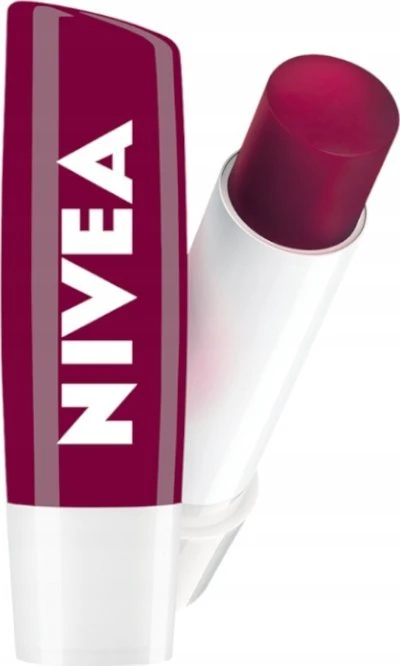 Nivea 24H Moisture lūpų dažai su gervuogių ir žvilgesio efektu, 4,8 g