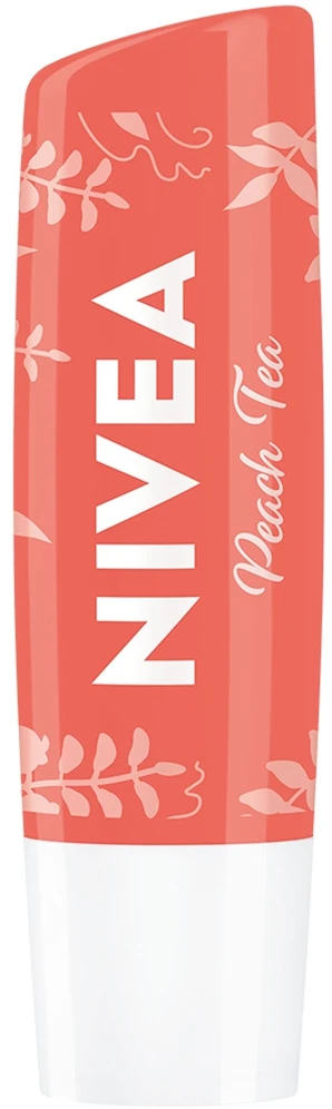 Nivea „Bridgerton Edition Penelope&Colin“ maitinamieji lūpų dažai „Peach Tea“ 4,8 g