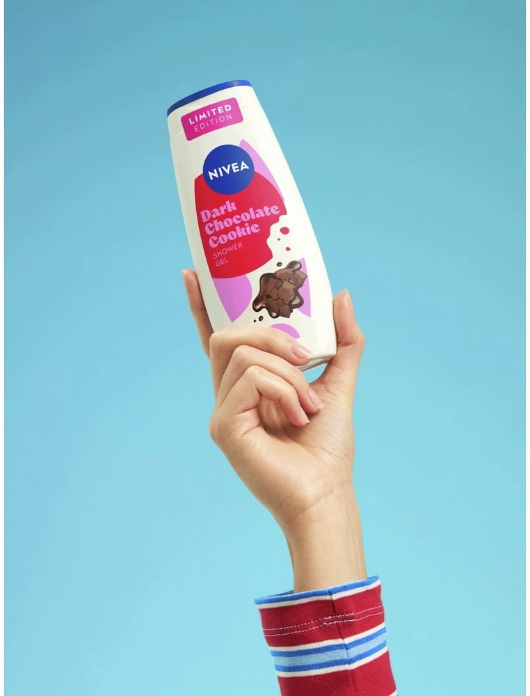 Nivea Care Dark Chocolate Cookie malonus dušo želė 250 ml