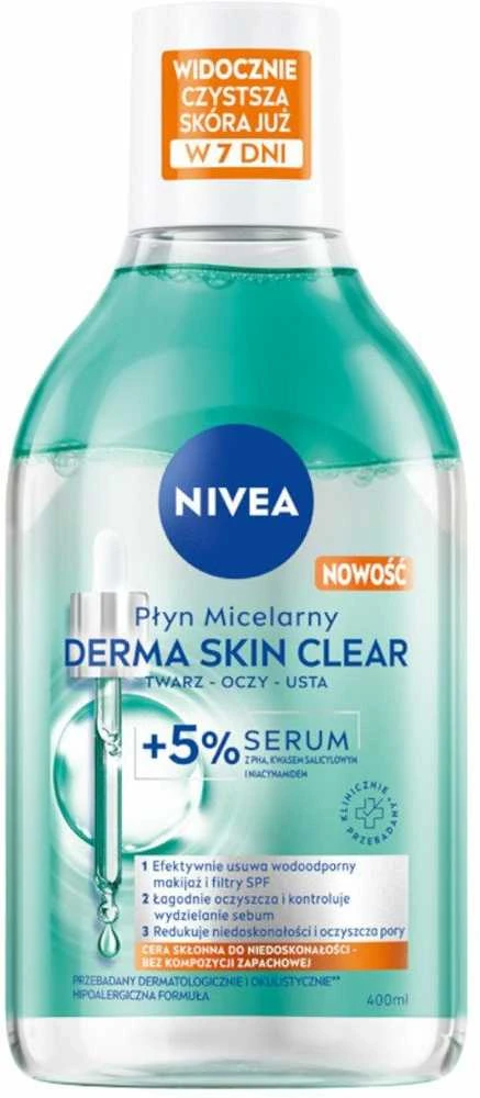 Nivea Derma Skin Clear, 400 ml