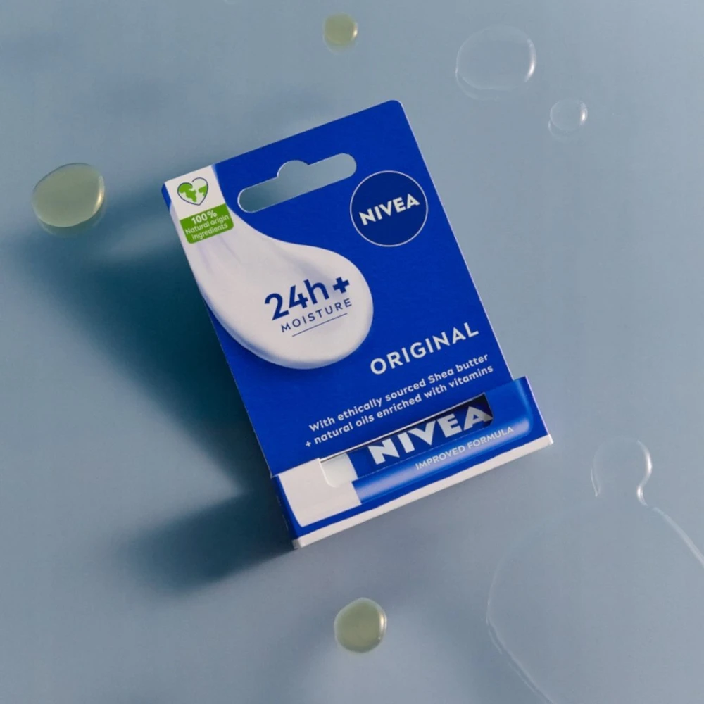 Nivea Original maitinamieji lūpų dažai, 4,8 g