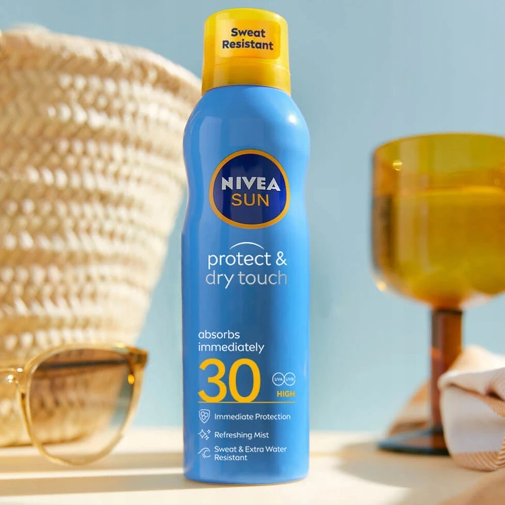 Nivea Sun Protect & Dry Touch, 200 ml
