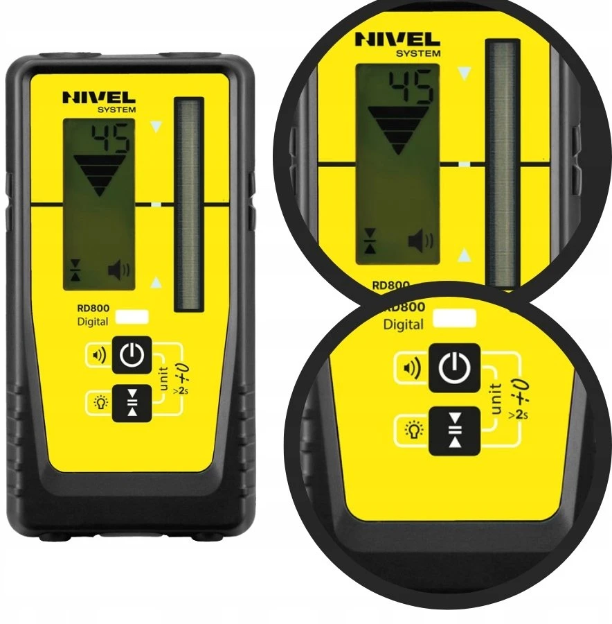 Imtuvas lazeriniam nivelyrui Nivel System RD800D