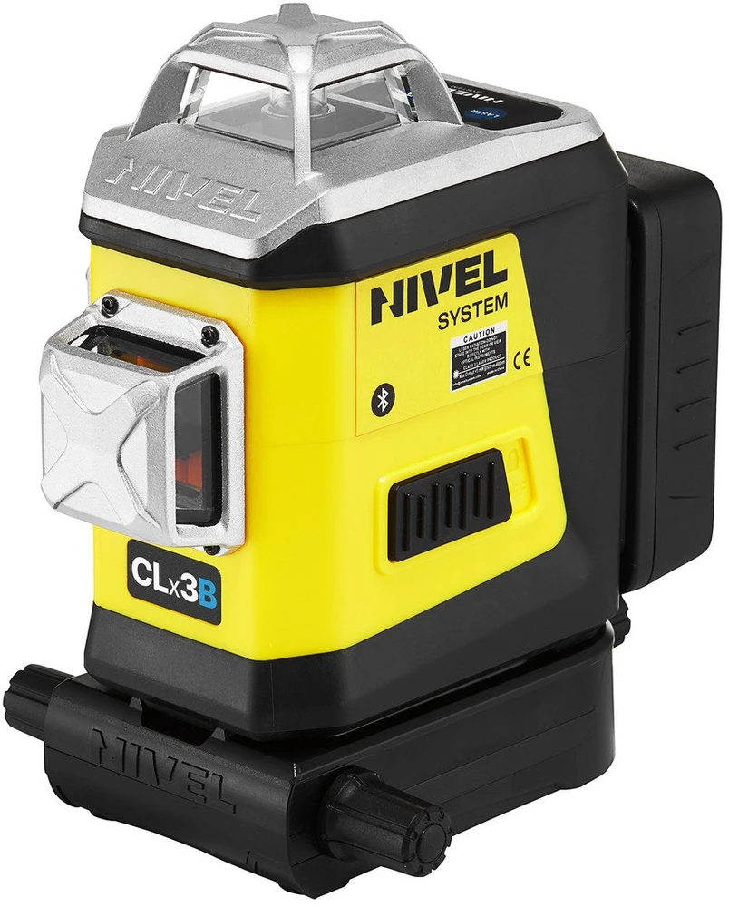 Kryžminis lazerinis nivelyras Nivel System CLX3B; mėlynas