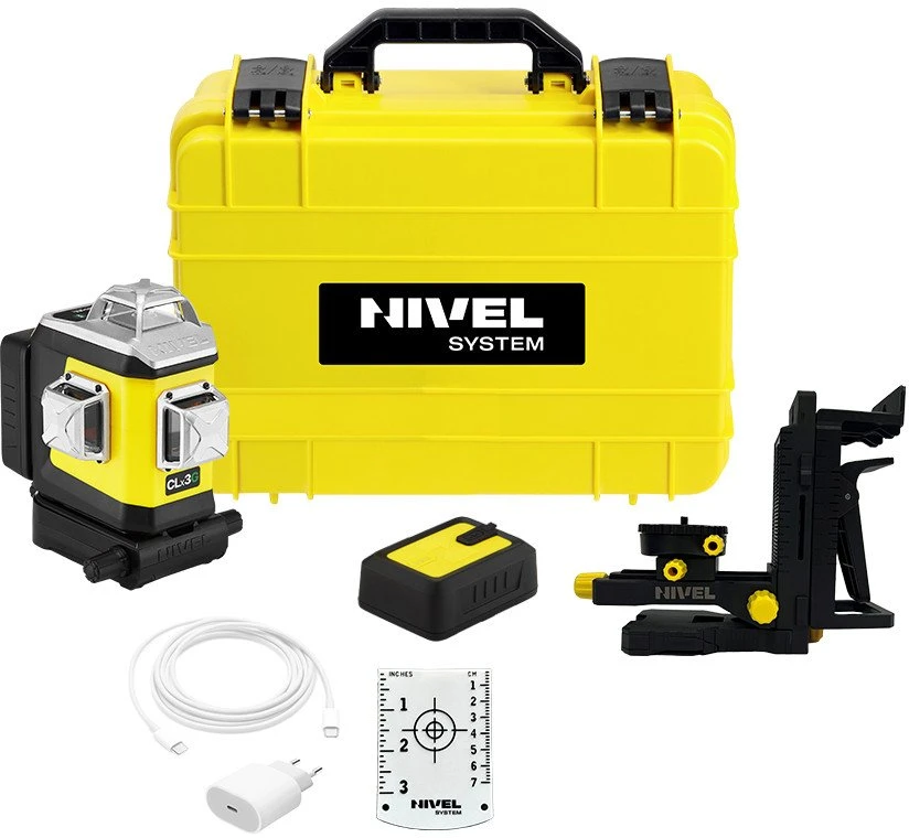 Kryžminis lazerinis nivelyras Nivel System CLX3G