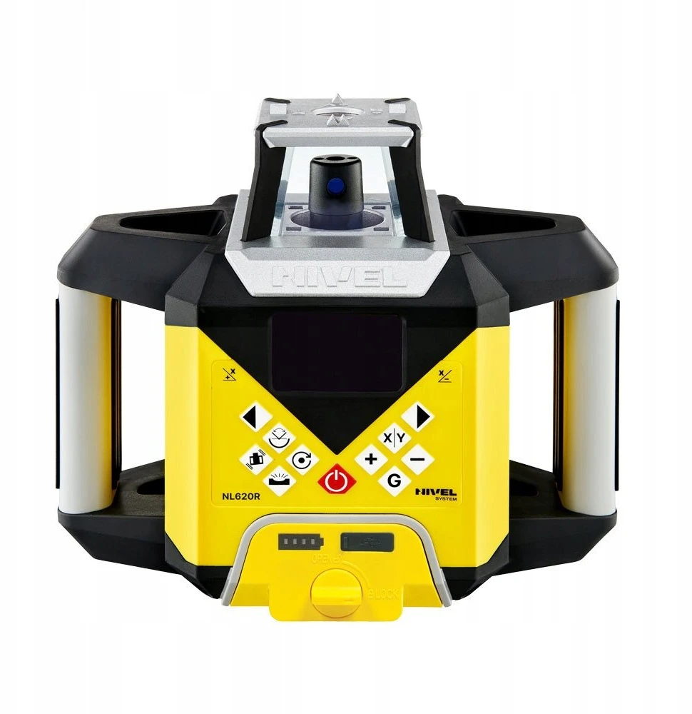 NIVEL SYSTEM LASER SUKAMASIS NL620R DIGITAL Raudonas