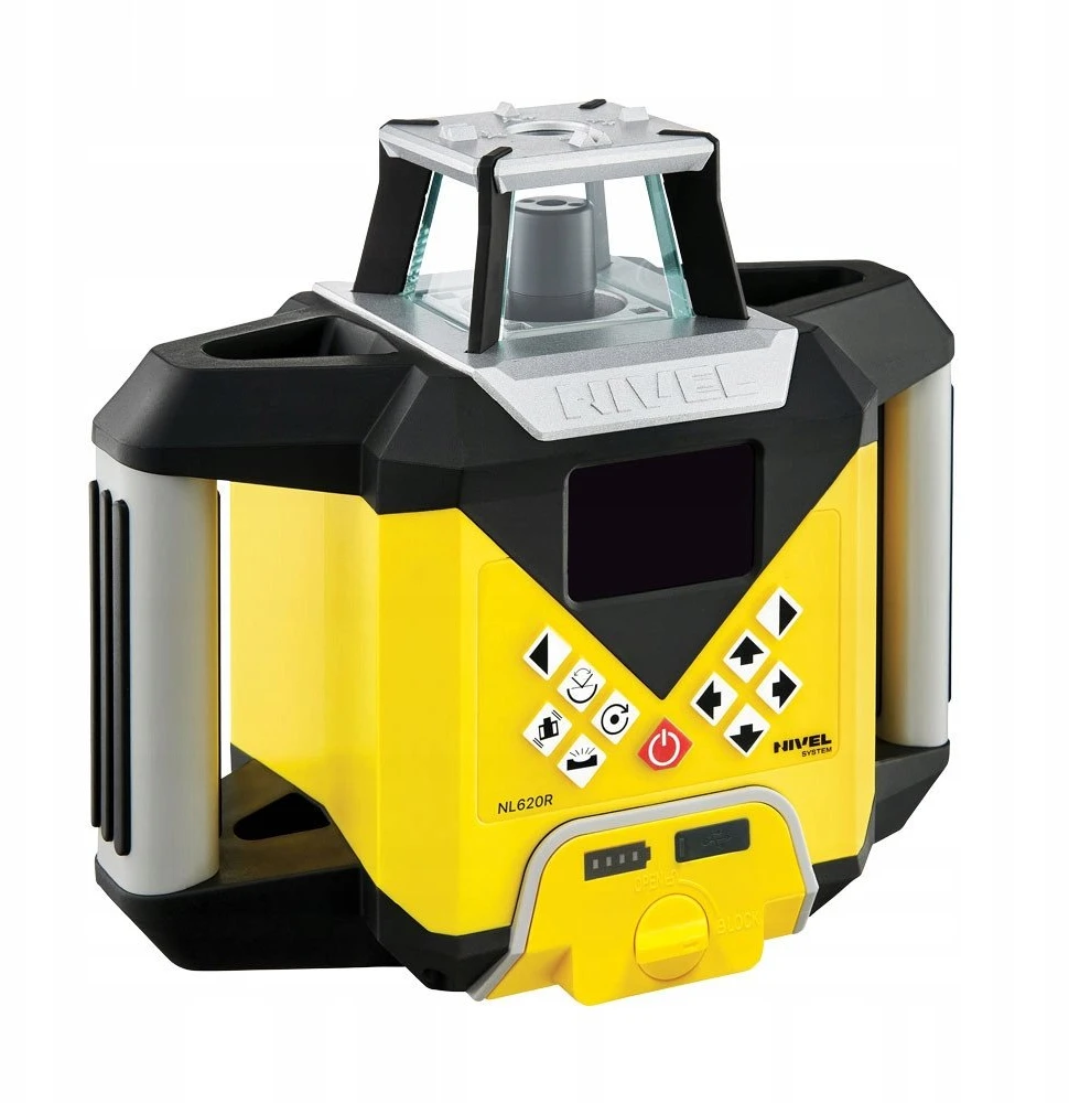 NIVEL SYSTEM LASER SUKAMASIS NL620R DIGITAL Raudonas