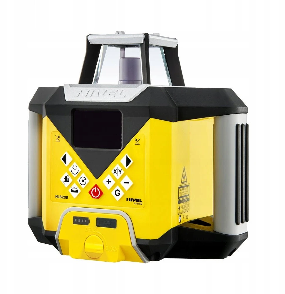 NIVEL SYSTEM LASER SUKAMASIS NL620R DIGITAL Raudonas