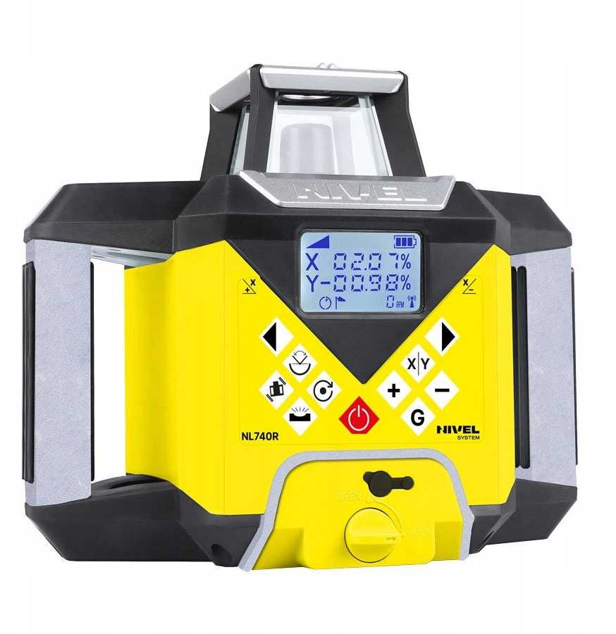 Rotacinis lazerinis nivelyras Nivel System NL740R DIGITAL + priedai