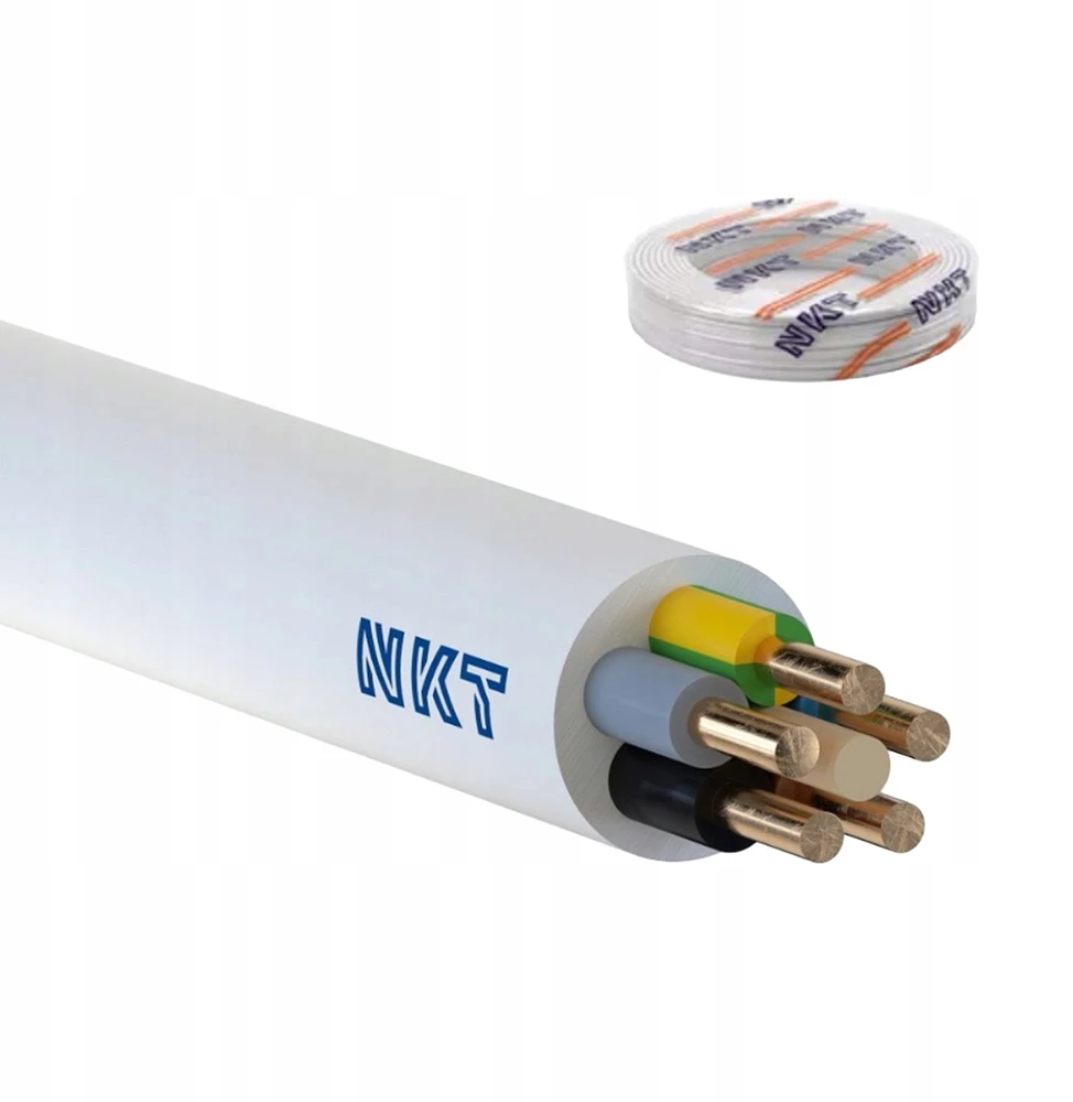 Nkt Cables Nkt YDY-ŻO 5X6,0 750V BUGNAS