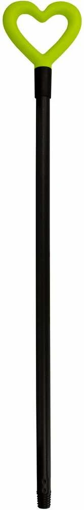 Nlle Profi Brush Style Handle Love 131,2cm assorted, lime žalias/light mėlynas/oranžinis/lilac