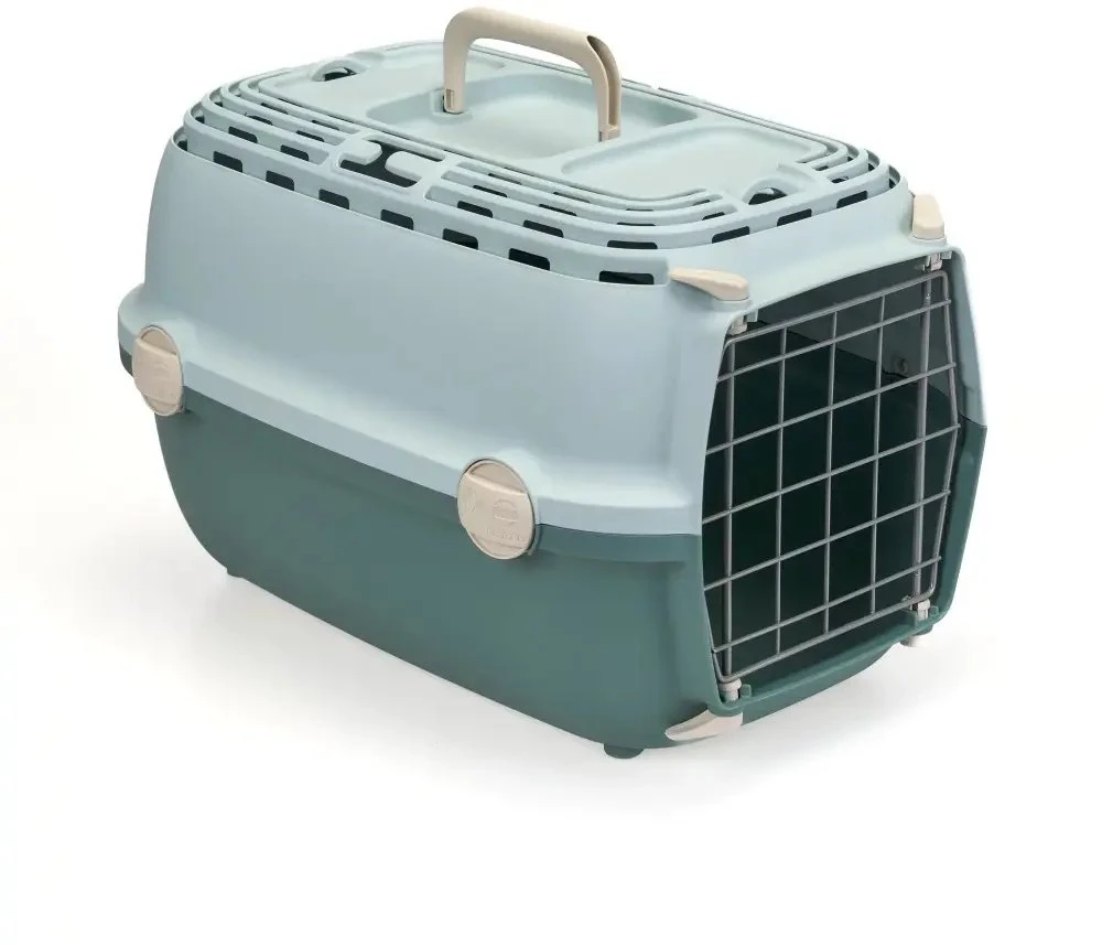 Stefanplast Transport cage Horizon 1 with metal door 48x32x30cm light žalias/žalias
