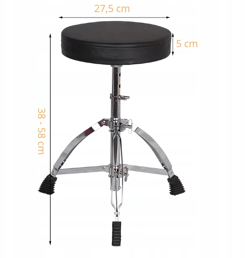 NN DT1 būgnų kėdė, sėdynė perkusiniams instrumentams