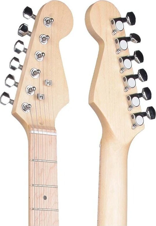 NN EG SET Raudonas komplektas gitarowy gitara elektrinė s