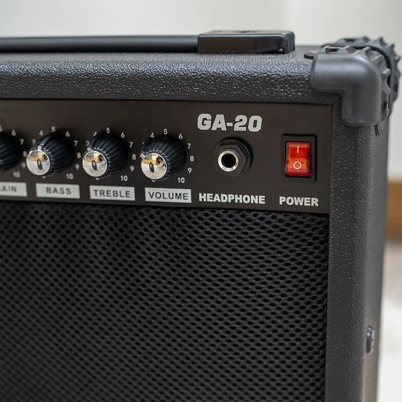 NN EG SET Raudonas komplektas gitarowy gitara elektrinė s