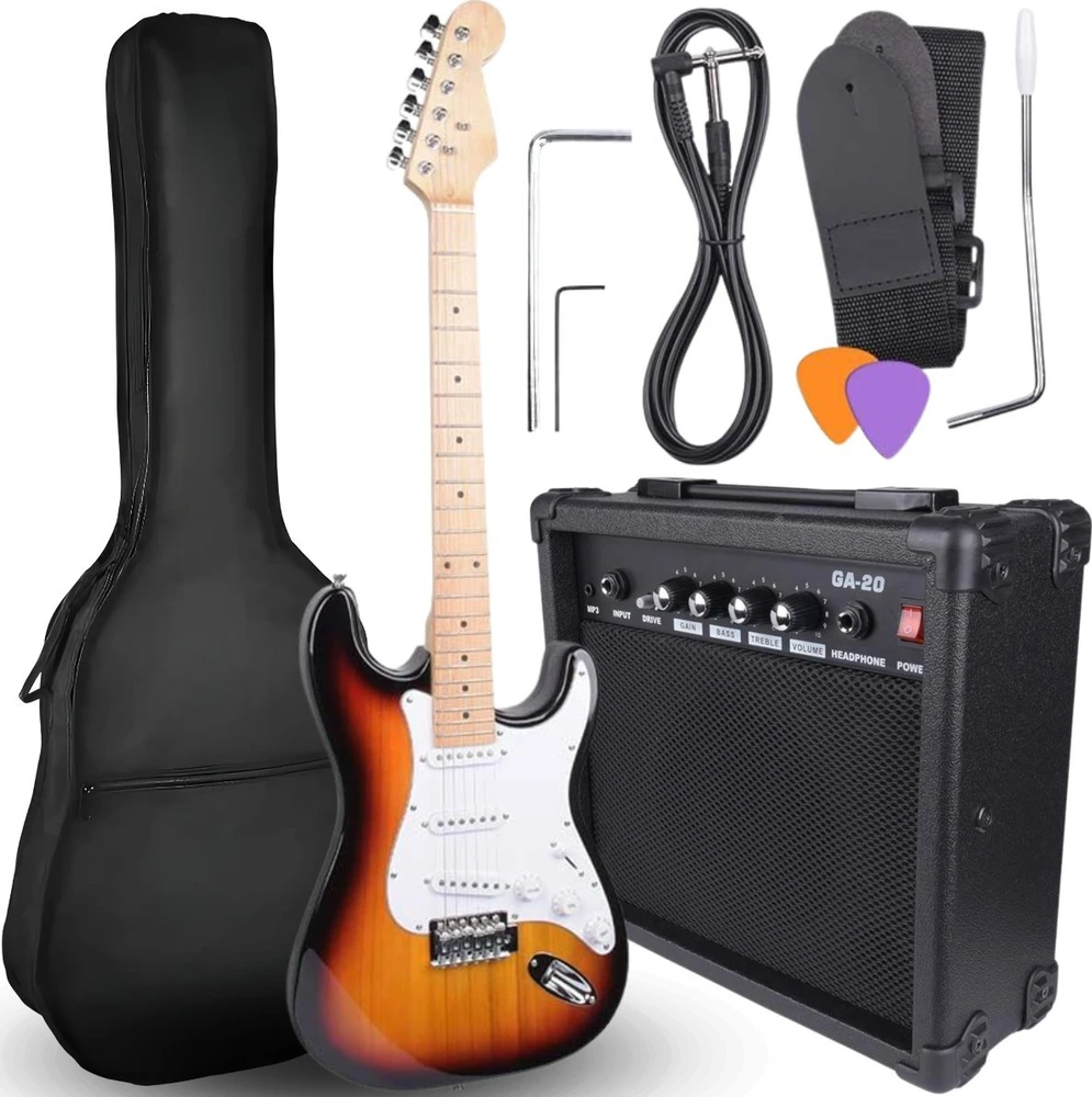 Elektrinės gitaros rinkinys NN EG SET SB