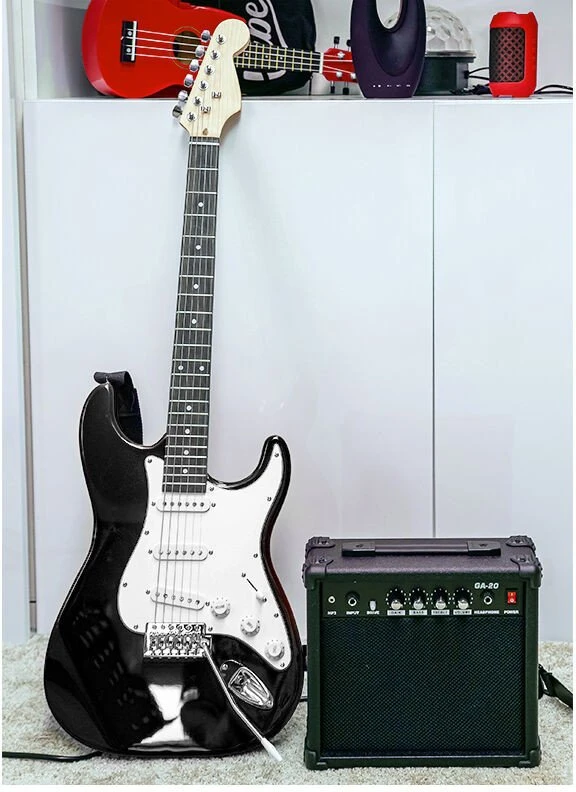 NN EG SET BK komplektas gitarowy gitara elektrinė st