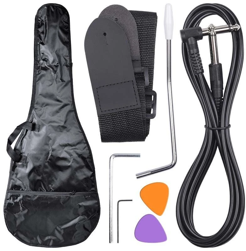 NN EG SET BK komplektas gitarowy gitara elektrinė st