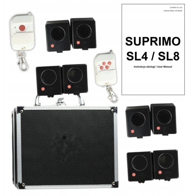 NN SUPRIMO SL8 belaidis nuotolinio paleidimo sistema