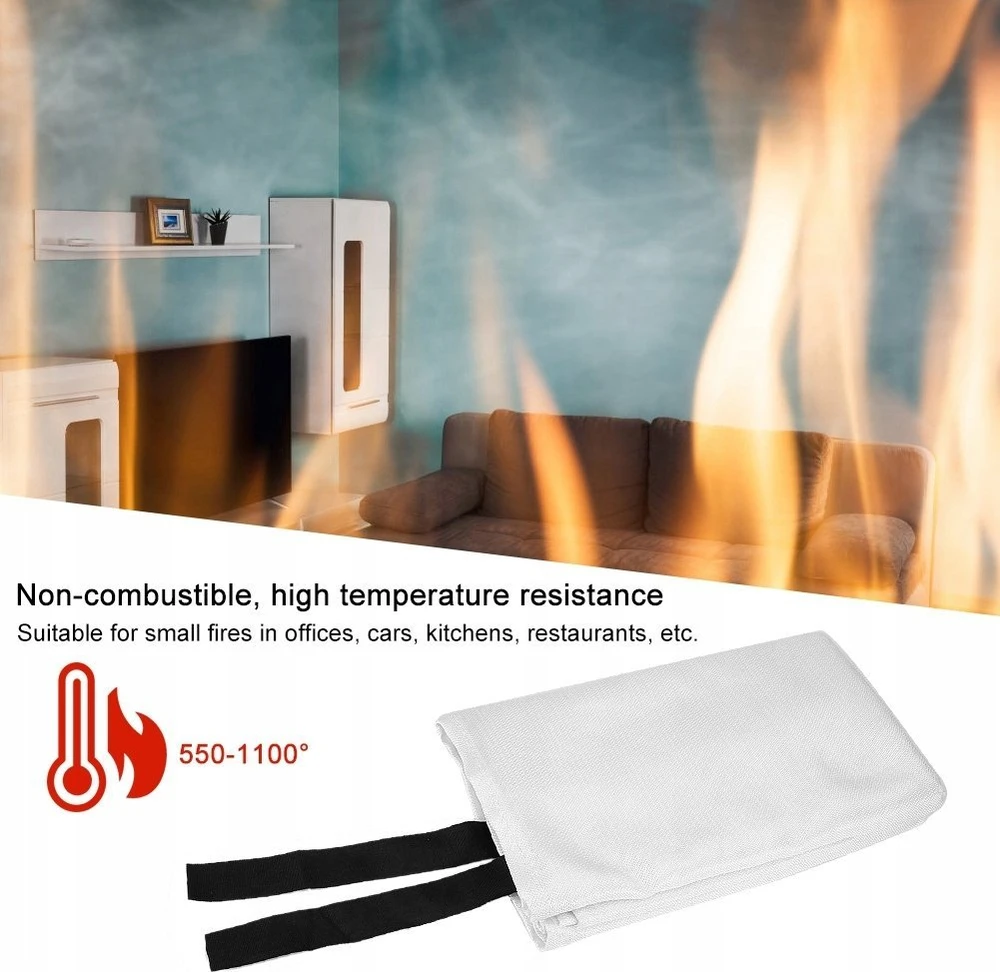 No Fire NOFIRE Löschdecke NO 120x120 POLY 1C im Polybag