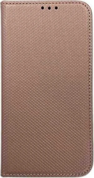 Dėklas Smart Magnet book Google Pixel 7 Pro rožinio aukso spalvos
