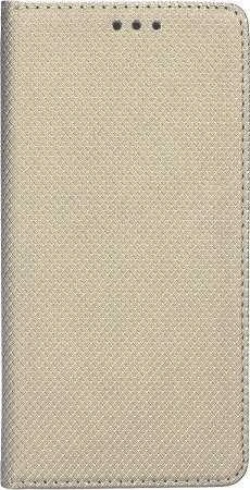 Dėklas Smart Magnet book Samsung Galaxy Xcover 6Pro aukso spalvos