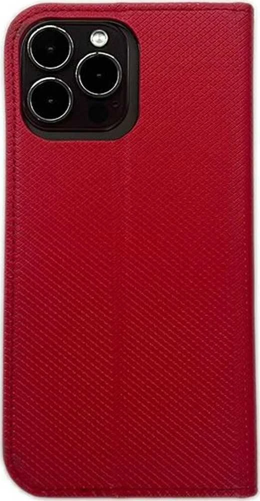 Dėklas Smart Magnet book Samsung Galaxy S23 S911 raudonos spalvos