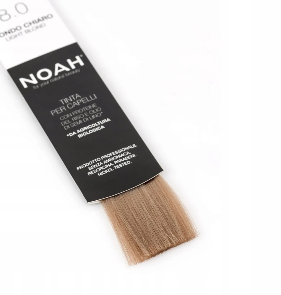 Noah Permanent Hair Colour Permanent Hair Dye 8.0 Light Skirtas šviesiems plaukams, 140 ml